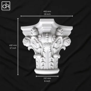 Acanthus Leaf Column Capital