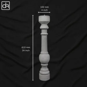 Elegance Edge Decorative Concrete Baluster