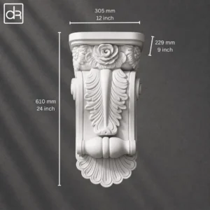 Imperial Veil Decorative Architectural Bracket