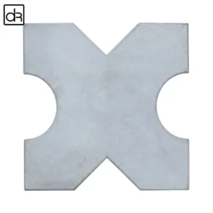 Precast Concrete Cross Grass Paver Block