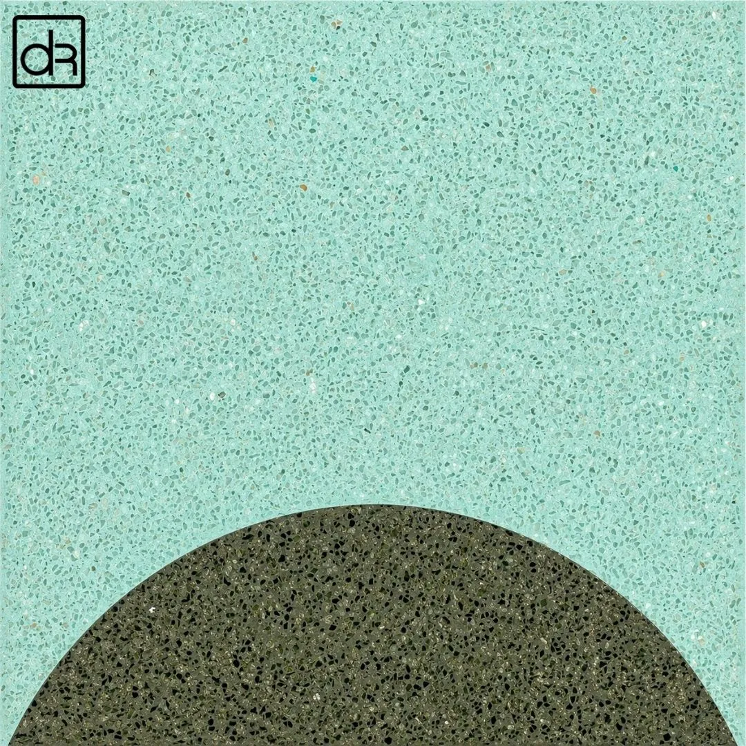 Regal Crescent Terrazzo Floor Tile