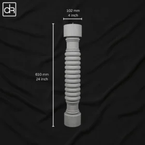 Terra Tower Decorative Concrete Baluster