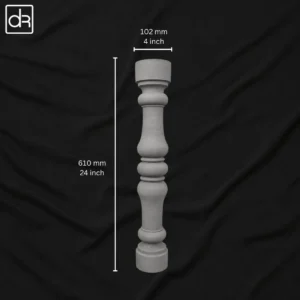 Verona Axis Decorative Concrete Baluster